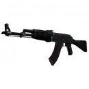 AK-47 (StatTrak™) | Linhas Vermelhas (Testada em Campo 0.25)